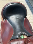 Used High Horse 6918 Rosebud 18” Cordura Western Trail Saddle