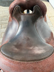 Used Circle Y Roughout 16" Western Trainer Saddle