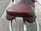 Used Crosby Monoflap 17.5” Covered Leather Event Saddle