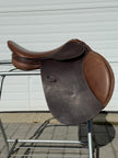 Used HDR All Purpose 17.5" English Saddle with Adjustable Gullet
