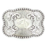 Nocona Horsehead Belt Buckle