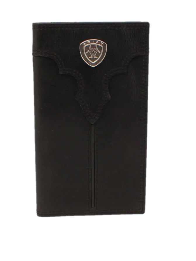 Ariat Rodeo Wallet/ Checkbook Cover Black