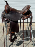 Used Circle Y Sunflower Flex2 Trail 16" Western Saddle w/ Matching Tack Set