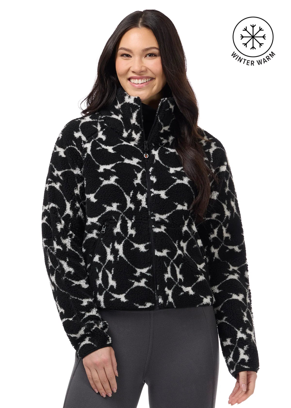 Women's Kerrits Berber Flying Horse Full Zip Jacket
