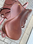 Used Pessoa Heritage Pro 16.5” w/ XCH Close Contact English Saddle