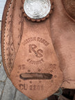 Used RS Custom Ranch Saddlery 16" Western Trainer Saddle