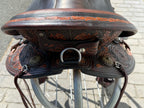 Used Circle Y Sunflower Flex2 Trail 16" Western Saddle w/ Matching Tack Set
