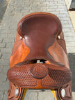 Used Jim Taylor XTreem Collection 16” Western Reiner Saddle