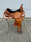 Used Circle Y Silver Fresh Premium 17” Western Show Saddle