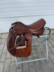 Used HDR Club S 16.5” All Purpose/ Close Contact English Saddle