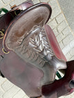 Used Tucker High Plains 17.5” Western Trail Saddle