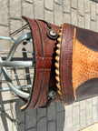 Used Martin Saddlery Greenville, TX Drop Rig Barrel Racer 14.5" Western Saddle