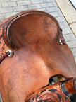 Used SRS Pilot Point TX, 16.5” Western Ranch Saddle