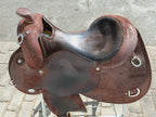 Used Circle Y Roughout 16" Western Trainer Saddle