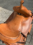 Used King Series KS1016 16” Hard Seat Trail Saddle