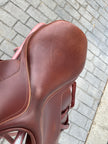 Used Pessoa Heritage Pro 16.5” w/ XCH Close Contact English Saddle