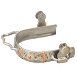 Weaver Barrel Spurs with Chevron/ Floral Design