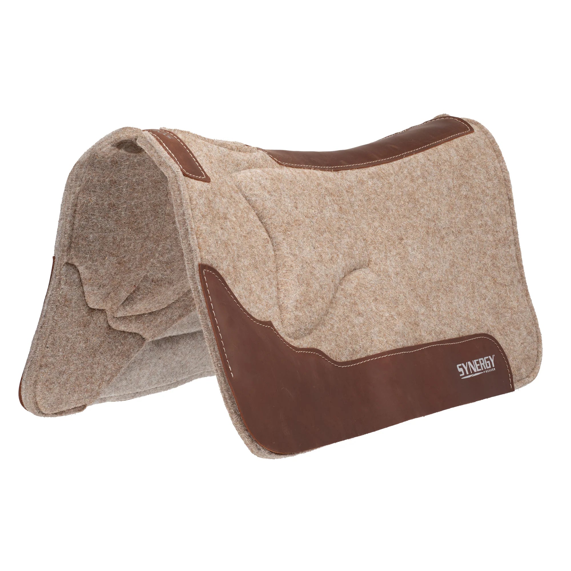 Weaver Synergy Shoulder Relief Close Contact Wool Blend Felt Performance Saddle Pad