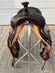 Used 1760 Circle Y 16” Julie Goodnight Teton Western Trail Saddle