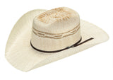 Twister Hats Bangora Ivory/ Tan Hat