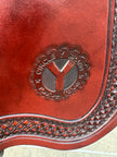 Used 1760 Circle Y 16” Julie Goodnight Teton Western Trail Saddle