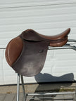 Used HDR All Purpose 17.5" English Saddle with Adjustable Gullet