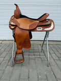 Used Circle Y Silver Fresh Premium 17” Western Show Saddle