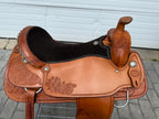 Used Billy Cook, Greenville, TX 20” Western Roper Saddle