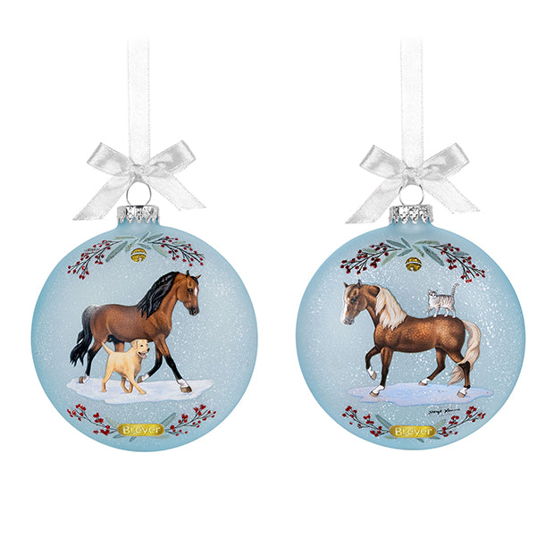 Breyer 2025 Artist Signature Glass Ornament