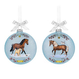 Breyer 2025 Artist Signature Glass Ornament
