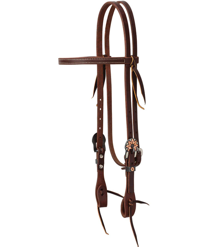 Weaver Working Tack Headstall with Designer Buckles