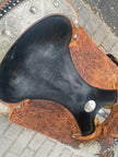 Used TexTan imperial 16.5” Western Show Saddle