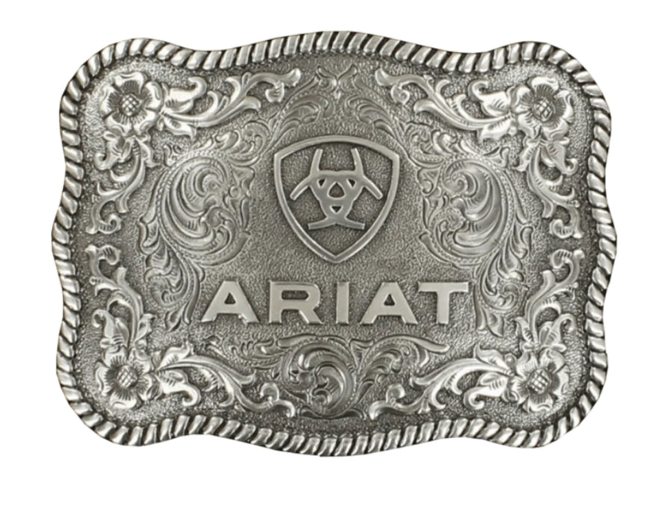 Ariat Name & Logo Engraved Belt Buckle