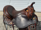 Used Circle Y Sunflower Flex2 Trail 16" Western Saddle w/ Matching Tack Set