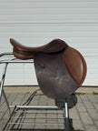 Used HDR All Purpose 17.5" English Saddle with Adjustable Gullet
