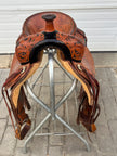 Used SRS Pilot Point TX, 16.5” Western Ranch Saddle