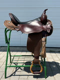 Used High Horse 6918 Rosebud 18” Cordura Western Trail Saddle