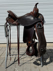 Used Circle Y Sunflower Flex2 Trail 16" Western Saddle w/ Matching Tack Set