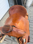 Used Rick’s Saddlery 17” Western Roper Saddle
