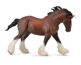 Breyer by CollectA Bay Clydesdale Stallion