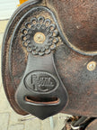 Used Billy Royal® Chocolate Roughout Classic Work/Trainer Western Saddle