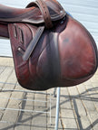 Used Devoucoux Biarritz Lab 18” Jumping/ Close Contact English Saddle