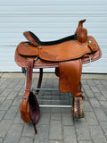 Used Billy Cook, Greenville, TX 20” Western Roper Saddle