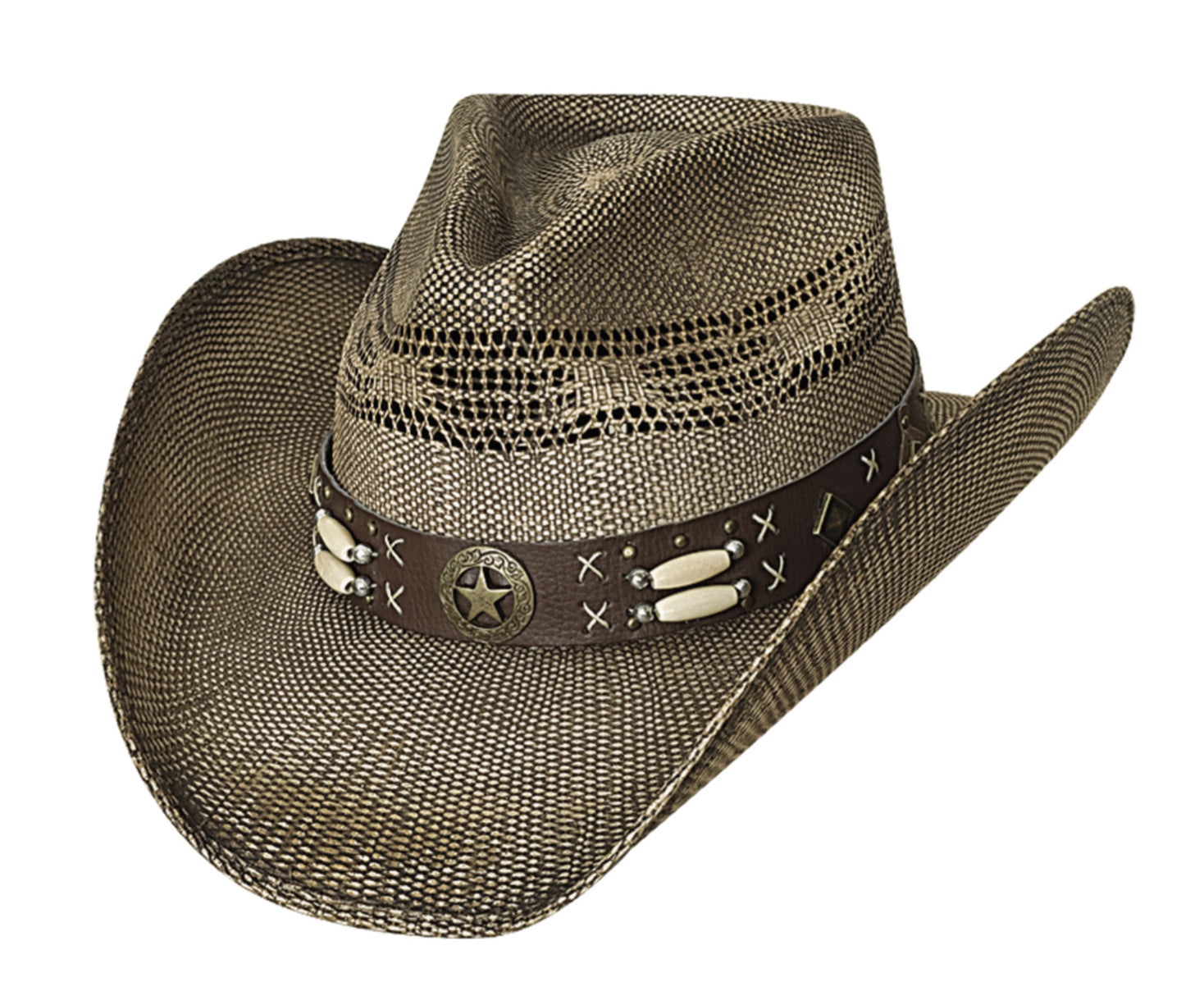 Handmade Bullhide Wide-brim Hat bullhide-straw hats-info – Outlaw Outfitters main image 3