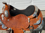 Used Billy Cook Sulphur, OK 16.5” Western Show Saddle