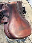 Used Devoucoux Biarritz Lab 18” Jumping/ Close Contact English Saddle