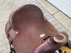 Used Billy Cook, Greenville TX, 17” Western Ranch Saddle