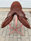 Used Pessoa Heritage Pro 16.5” w/ XCH Close Contact English Saddle