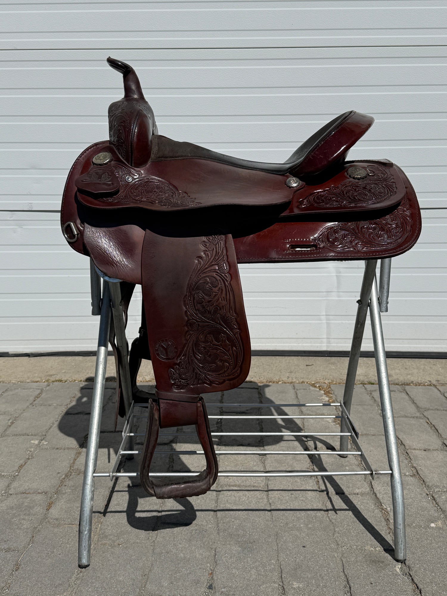 Used Circle Y 17” Park & Trail Western Saddle