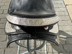 Used Circle Y 16” Western Show Saddle with Harris Silver Headstall & Saddle Bag
